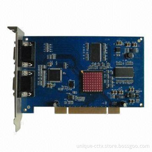 8-channel Hardware Compression Card, D1 Preview and D1 Recording